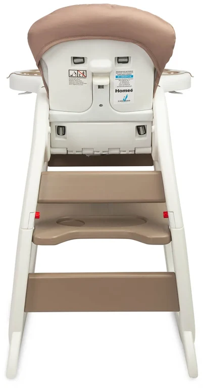 Дитячий стільчик для годування Caretero Homee Brown
